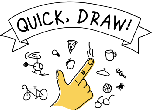 Quick Draw game https://quickdraw.withgoogle.com/